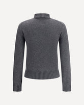 Ami De Coeur Turtleneck Sweater - GREY | Base Blu