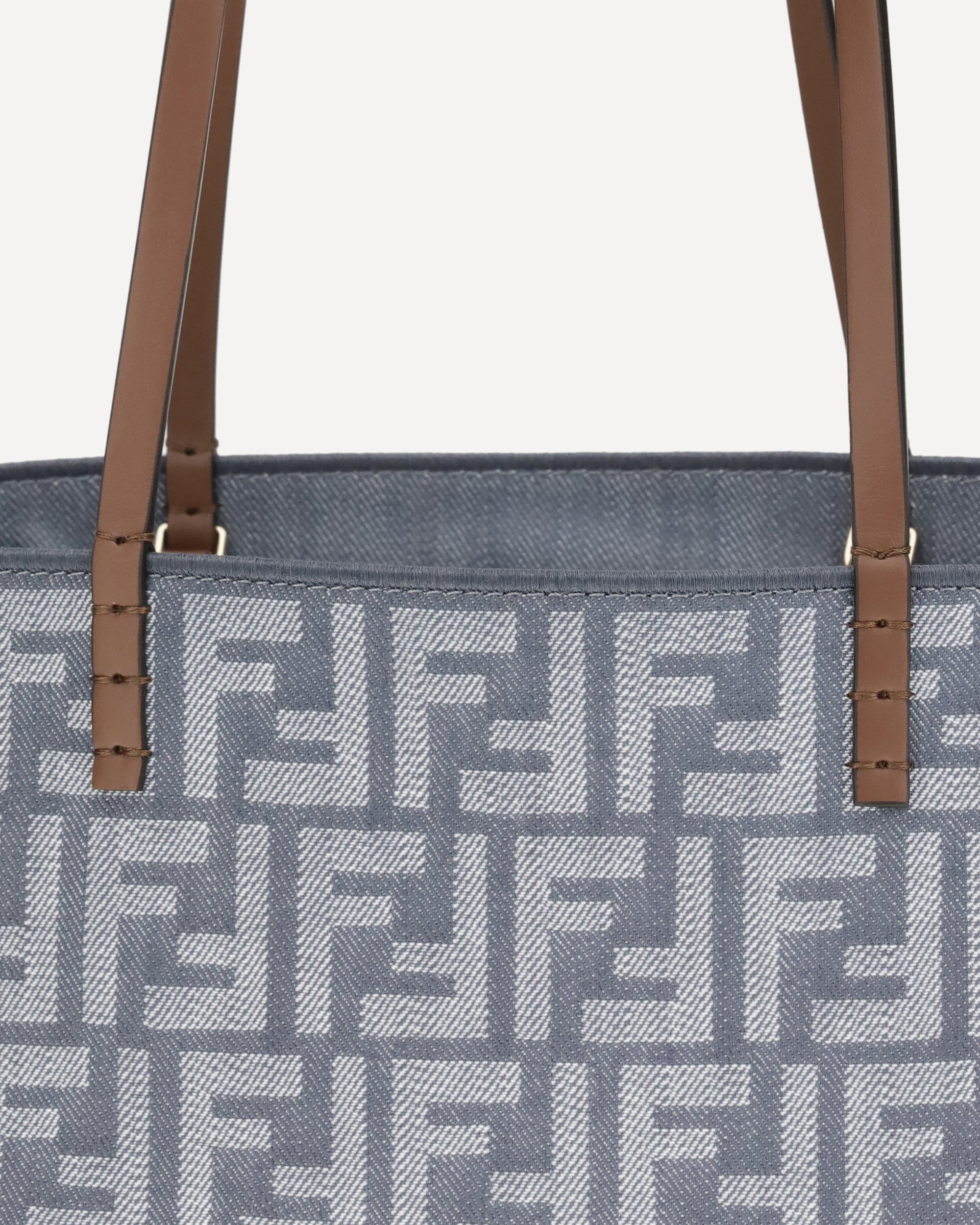 FENDI Small Roll Reversible Tote Bag BLUE | Base Blu