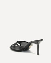 Sandali slipper in rete - NERO | Base Blu