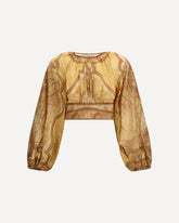 Top Bustier Wanderlust  - GIALLO | Base Blu