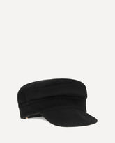 Wool Baseball Cap - BLACK | Base Blu