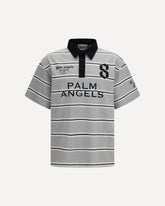 Palm sport short-sleeved Polo Shirt - GREY | Base Blu