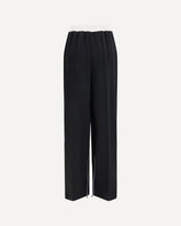 Pantaloni in seta  - NERO | Base Blu