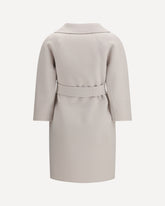 Arona Coat in virgin wool - CREAM | Base Blu