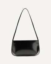 Borsa a Spalla Bra in pelle spazzolata - NERO | Base Blu