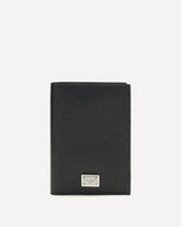 Leather Passport Holder - BLACK | Base Blu