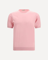 Short-sleeve cotton Polo - PINK | Base Blu