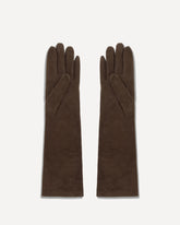 Guanti lunghi Afidee - MARRONE | Base Blu