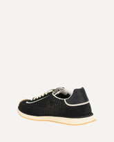 Sneakers con design intrecciato - NERO | Base Blu