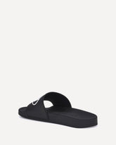 Rubber Slippers - BLACK | Base Blu