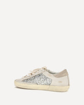 Sneakers Super Star con glitter - CREMA  | Base Blu