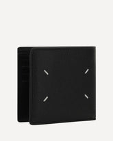 leather billfold Wallet - BLACK | Base Blu