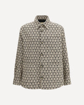 Giacca in misto cotone jacquard Toute La V - MULTICOLORE | Base Blu