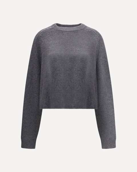 LISA YANG Karine Sweater GREY | Base Blu