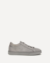 Sneakers in pelle scamosciata - GRIGIO | Base Blu