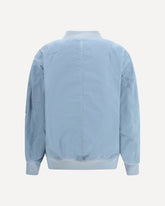 Technical fabric Bomber - LIGHT BLUE | Base Blu