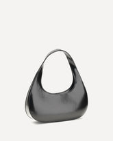 Slim Swipe Baguette Shoulder Bag - BLACK | Base Blu