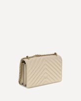 Mini Love Shoulder Bag - BEIGE | Base Blu