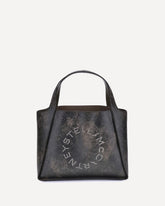 Borsa Tote effetto invecchiato  - MARRONE | Base Blu