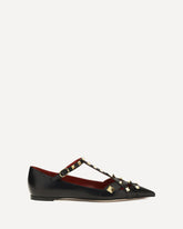 Studdy Ballerinas in kidskin - BLACK | Base Blu