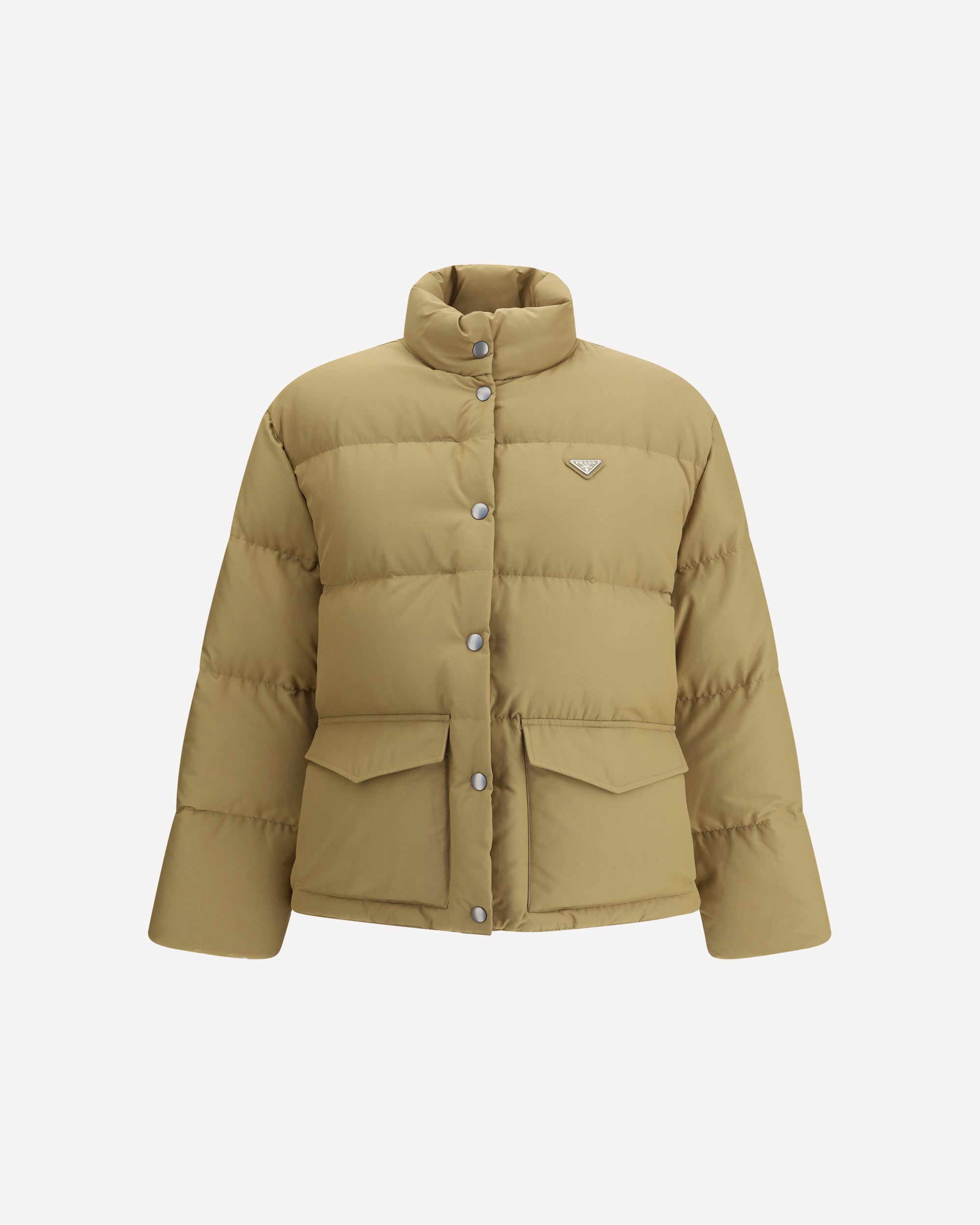 PRADA Quilted Down Jacket BEIGE | Base Blu