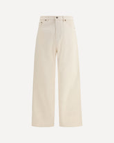 Denim Trousers - CREAM | Base Blu