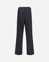 Pantaloni in Lana gessata - GRIGIO | Base Blu