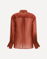 Organza Shirt - ORANGE | Base Blu