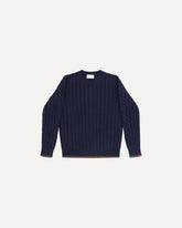 Maglione in lana per Bambino - BLU | Base Blu