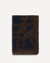 Silk Scarf by Loewe x Paula’s Ibiza - BROWN | Base Blu
