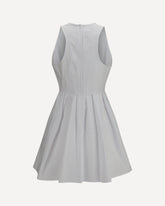 Abito corto smanicato - BIANCO | Base Blu