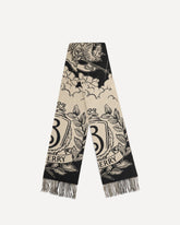 Stormy Knight reversible Scarf - BEIGE | Base Blu