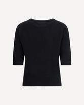 Crewneck Sweater N°432 Well Lamb - BLACK | Base Blu