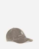 Ribbed Baseball Cap - BEIGE | Base Blu