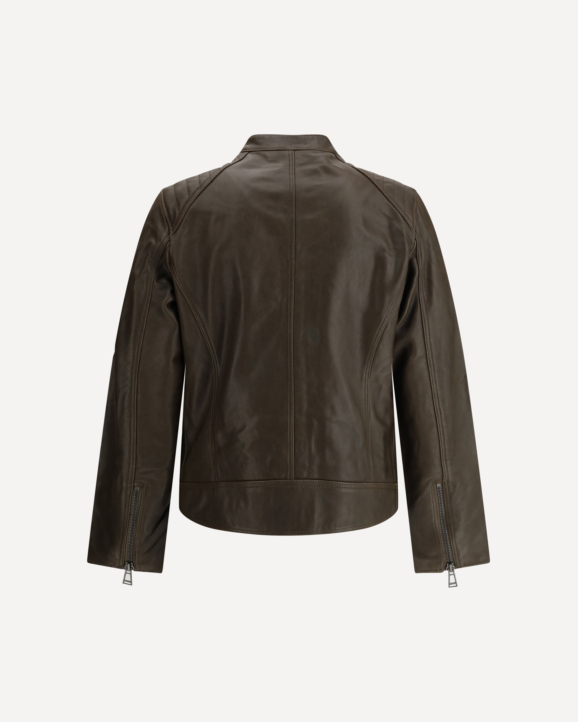 BELSTAFF Lambskin V Racer Jacket BROWN | Base Blu