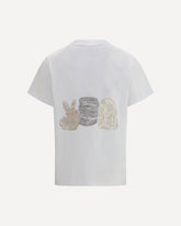 Animals Print T-shirt - WHITE | Base Blu