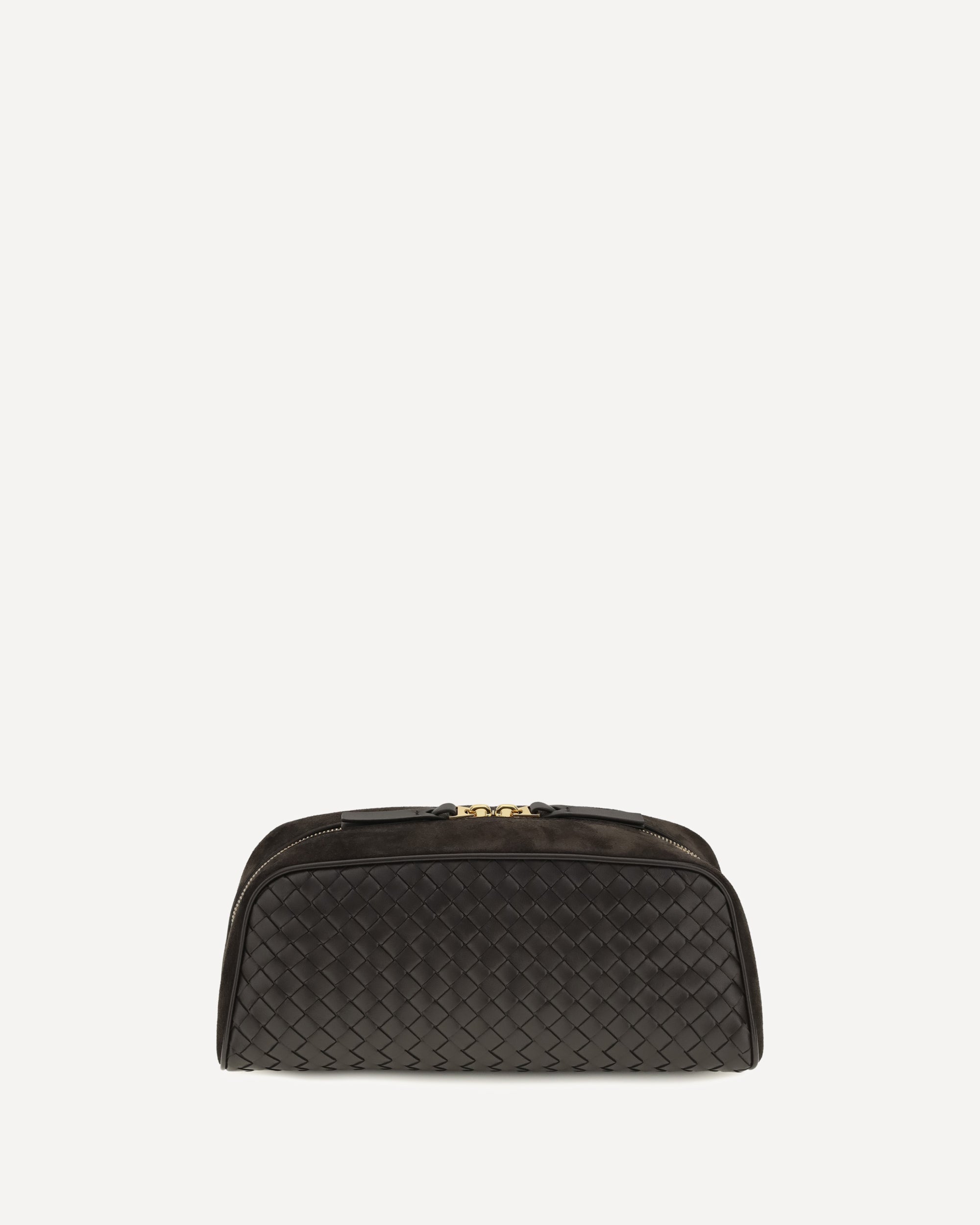 BOTTEGA VENETA Large Nodo Pouch BROWN | Base Blu