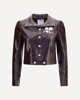 Giacca in vinile Reedition - BORDEAUX | Base Blu