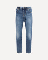 Straight-leg denim Jeans - BLUE | Base Blu