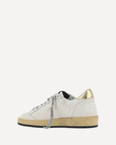 Leather Ballstar Sneakers - WHITE | Base Blu