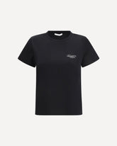 Cotton T-shirt - BLACK | Base Blu
