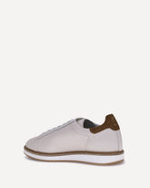 Leather Sneakers - WHITE | Base Blu