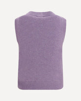 Teddy alpaca and wool-blend Vest - GREY | Base Blu