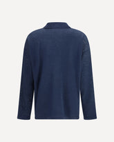 Ribes wool Cardigan - BLUE | Base Blu