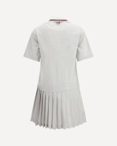 Cotton polo Dress - GREY | Base Blu