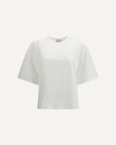  T-shirt in jersey di cotone  - BIANCO | Base Blu