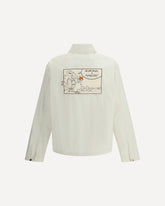 Moncler x Gilga Farm by Donald Glover Satsuma Shirt Jacket - WHITE | Base Blu