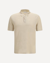 Polo in lino - BEIGE | Base Blu