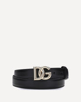 Cintura in pelle - NERO | Base Blu