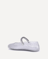 Jelly Ballerinas - WHITE | Base Blu